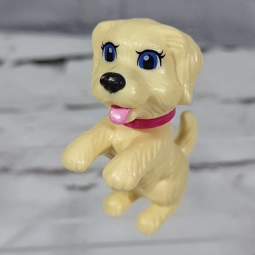 Barbie Dogs Puppy With Dog Food Accessories‎ Strolling Dog Not Walking